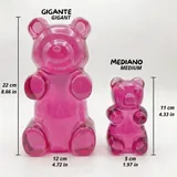 Ourson en gomme géant de 22 cm en résine