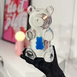 Schwangerer Gummibär, 22 cm, aus lichtdurchlässigem Kunstharz — Ansicht 2